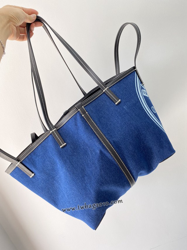 Burberry專門店新款沙灘托特包 巴寶莉帆布購物袋手提包 yxb1139